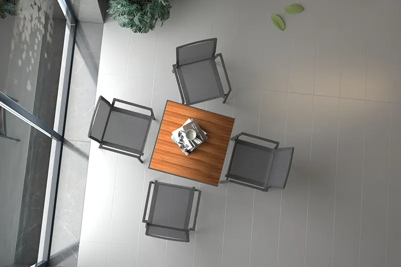 Outdoor Furniture Set aluminum5 3
