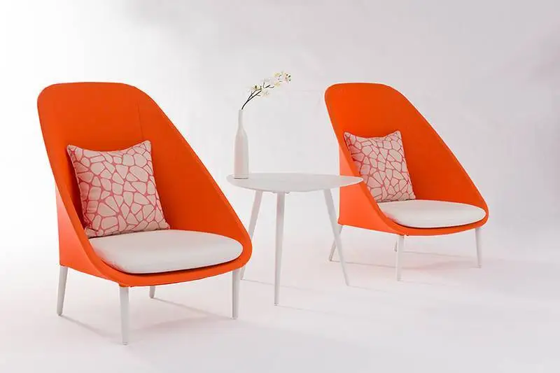 Seti ya Sofa ya Bustani yenye Fremu ya Alumini na Jedwali la Kahawa la Alumini ya Kitambaa cha Nguo 1