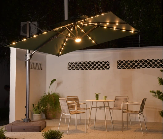 Garden Patio Outdoor Cafe Restaurant Umbrella Custom Parasol 1