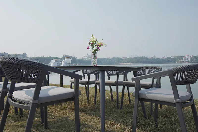 stainless Outdoor Furniture Set 4